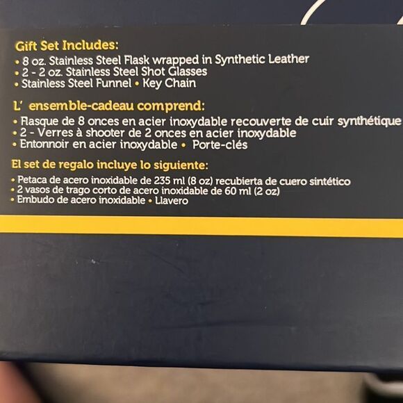 Jack Nicklaus 19th Hole gift set with key chain, new in box - Picture 3 of 5